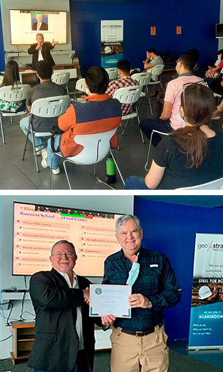 Mark Towery, founder and CEO of global market research and strategy firm Geo Strategy Partners, was recently a guest speaker at an academic conference at Keiser University, Latin American Campus.